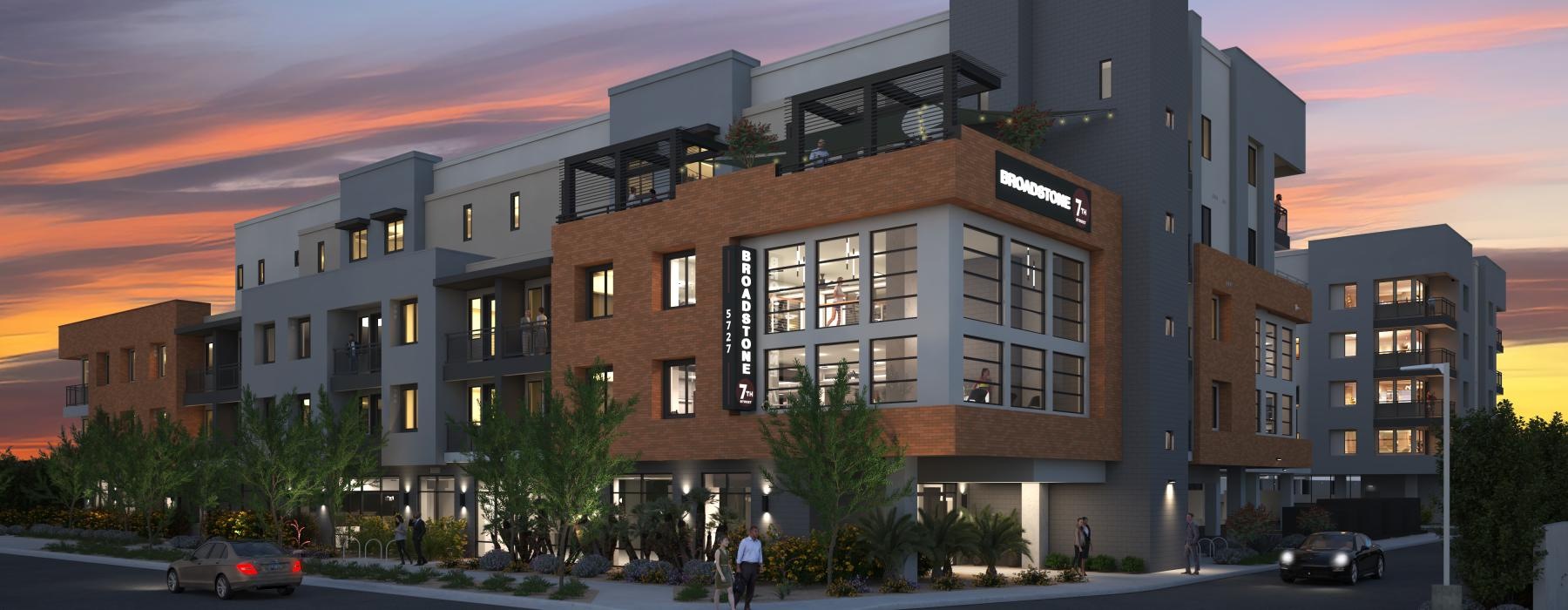 Broadstone 7th exterior rendering