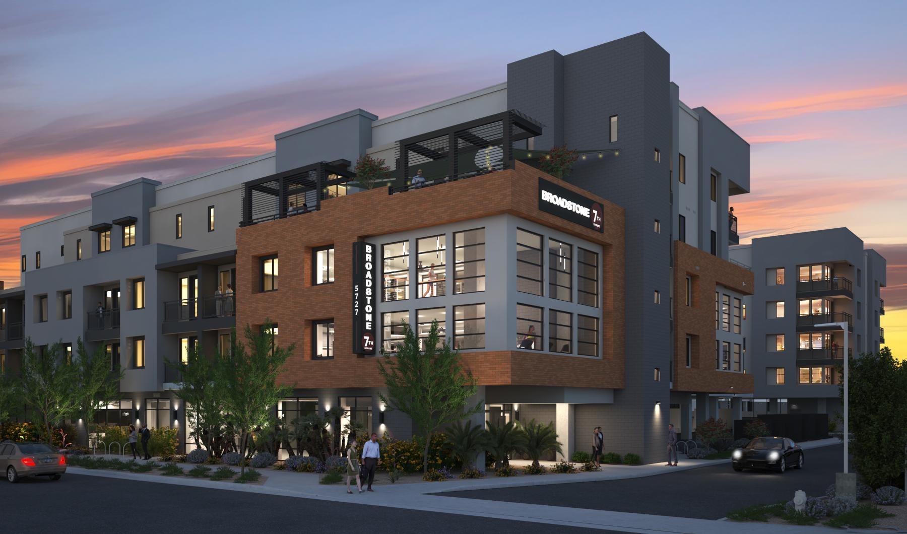 Broadstone 7th exterior rendering